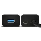 AXAGON HUB 4-portowy HUE-S2BP USB 3.2 Gen 1 charging hub 1.2m   kabel, AC adapter