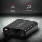 AXAGON Adapter FullHD, wyjście audio, micro USB złącze zasilania RVH-VGAN, HDMI -&gt; VGA