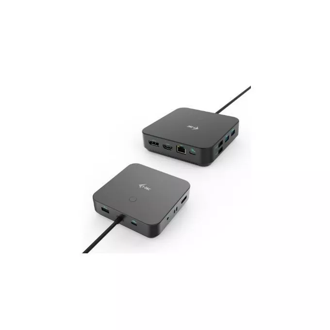 i-tec Stacja dokująca USB-C HDMI Dual DP Docking Station Power Delivery 100 W + i-tec Universal Charger 100 W