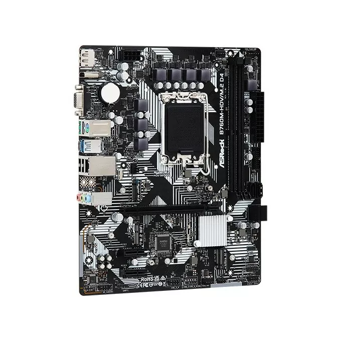 ASRock Płyta główna B760M-HDV/M.2 D4 s1700 2DDR4 DP/HDMI mATX