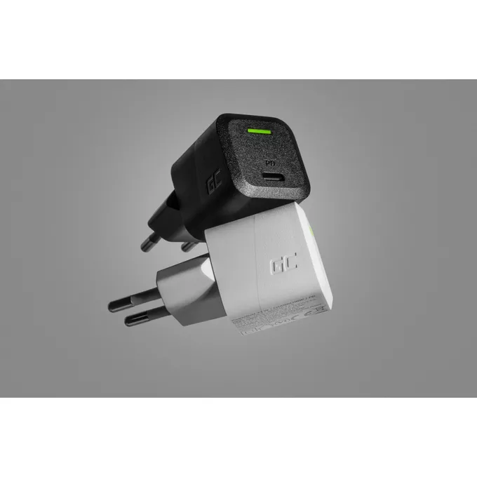 Green Cell Ładowarka GC PowerGaN 33W PD 3.0 QC 3.0 USB-C biała