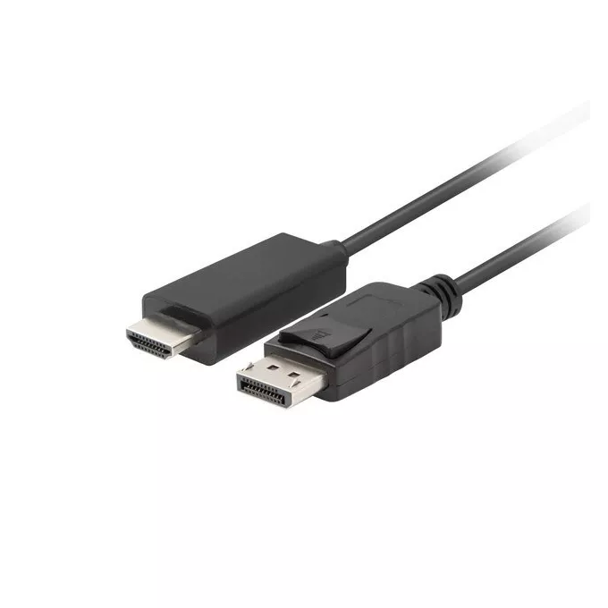 Lanberg Kabel DisplayPort (M) V1.1 -&gt; HDMI (M) 1m czarny