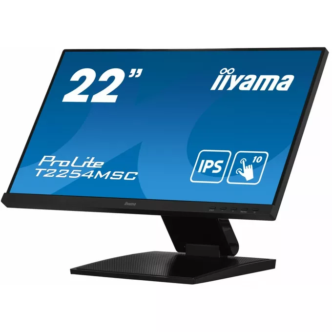 IIYAMA Monitor 21.5 cala T2254MSC-B1AG pojemnościowa 10 punktów, IPS, powłoka AG