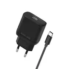 Beline Ładowarka sieciowa 30W USB-C + kabel USB-C, czarna