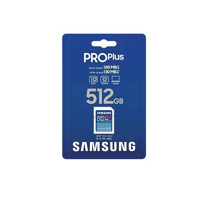 Samsung Karta pamięci SD PRO Plus MB-SD512S/EU 512GB