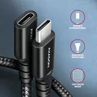 AXAGON BUCM32-CF05AB Kabel przedłużacz Gen2 USB-C - USB-C 0.5m, 5A, 20Gbps, PD 240W, oplot