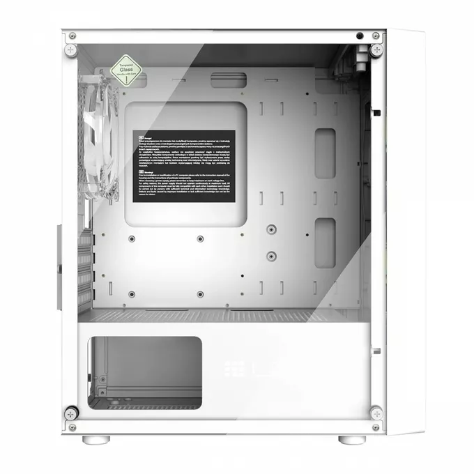 Logic Concept Obudowa Komputerowa Logic Aramis ARGB Mini USB 3.0 Biała