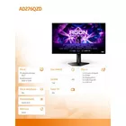 AOC Monitor 27 cali AD276QZD OLED 240Hz HDMIx2 DPx2 Pivot