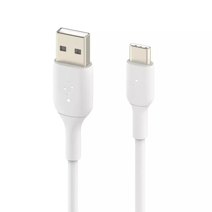 Belkin Kabel PVC USB-C do USB-A 15 cm biały