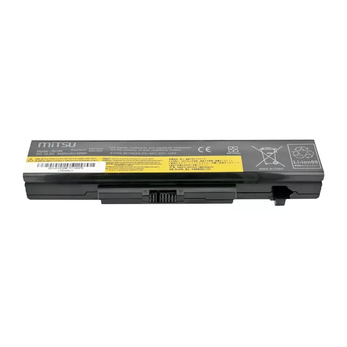 Mitsu Bateria do Lenovo Thinkpad E530 4400 mAh (48 Wh) 10.8 - 11.1 Volt