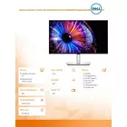 Dell Monitor U2724DE 27 cali IPS LED QHD(2560x1440)/16:9/HDMI/DP/Thunderbolt/USB-C/USB/RJ-45/3Y