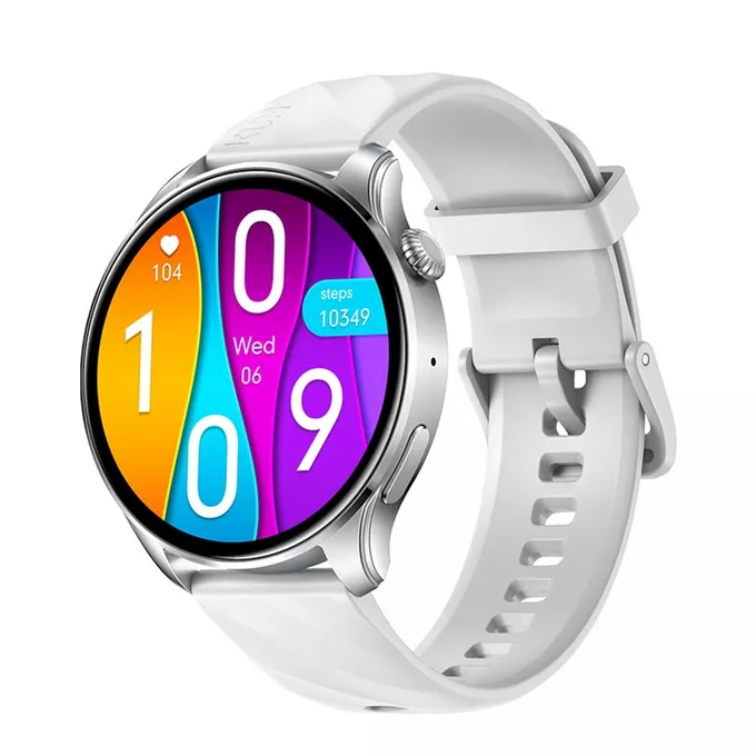 Kumi Smartwatch GW3 Pro 1.43 cala 300 mAh Srebrny