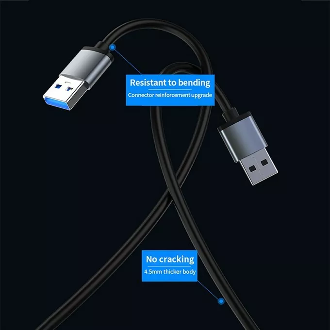 Qoltec HUB adapter USB 3.0 4w1 | 4x USB 3.0