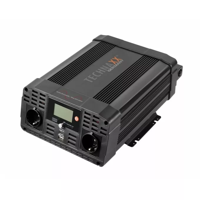 Technaxx Deutschland GmbH &amp; Co. KG Falownik inwerter mocy 3000W DC 12V/AC 230V TE23