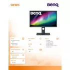 Benq Monitor 31.5 cala SW321C 4K LED 4ms/4K/1000:1/HDMI