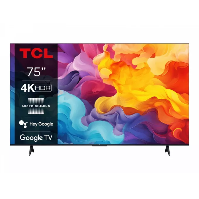 TCL Telewizor LED 75 cali 75V6B