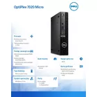 Dell Komputer Optiplex MFF/Core i5-14500T/16GB/256GB SSD/Integrated/WLAN + BT/Kb/Mouse/W11Pro