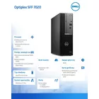 Dell Komputer Optiplex SFF/Core i5-14500/8GB/256GB SSD/Integrated/WLAN + BT/Kb/Mouse/W11Pro