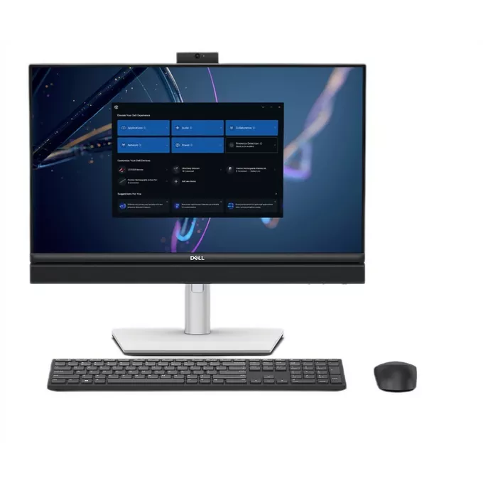 Dell Komputer Optiplex 24 AIO/Core i5-14500T/8GB/256GB SSD/23.8 FHD/Integrated/Adj Stand/FHD Cam/Mic/WLAN + BT/Kb/Mouse/W11Pro