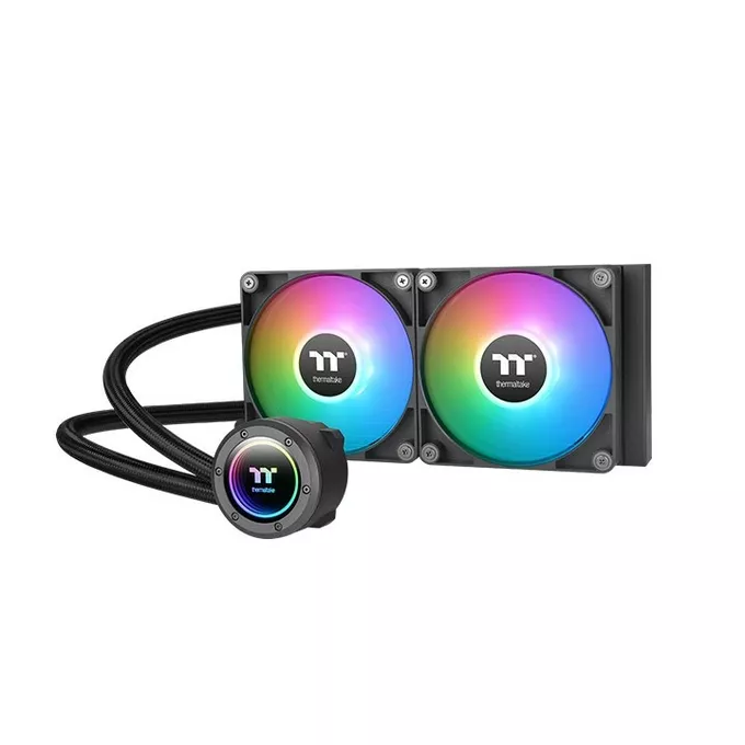 Thermaltake Chłodzenie wodne - TH240 V2 ARGB (2x120mm) miedziany blok CPU