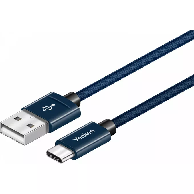 YENKEE Kabel USB A 2.0 / USB C transfer danych 480Mb/s /3A