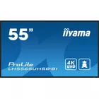 IIYAMA Monitor 55 cali LH5565UHSB-B1, 24/7, IPS, ANDROID 11, 4K, 800cd