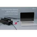 i-tec i-tec USB-C/USB-A Metal Charging + data HUB 15W per port 20x USB-C