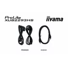 IIYAMA Monitor 22 cale XUB2293HS-B6 IPS,HDMI,DP,HAS(150mm)