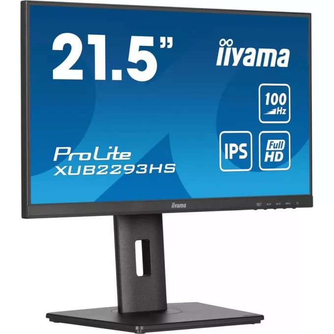 IIYAMA Monitor 22 cale XUB2293HS-B6 IPS,HDMI,DP,HAS(150mm)