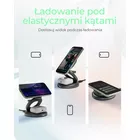 IcyBox Ładwoarka IB-SH101-CH bezprzewodowa do telefonu zegarka i słuchawek