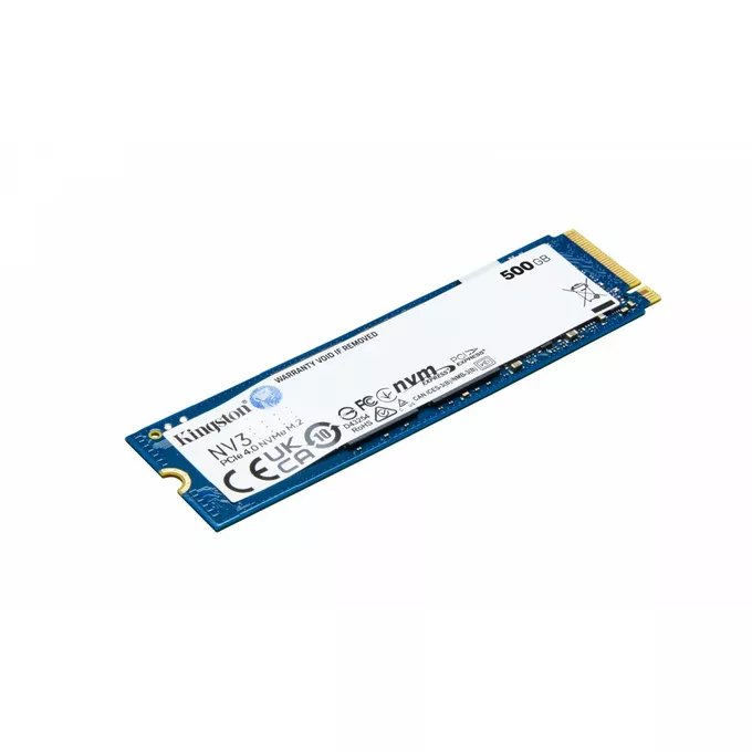 Kingston Dysk SSD NV3 500GB M.2 2280 PCI-e 4.0 NVMe 6000/2200