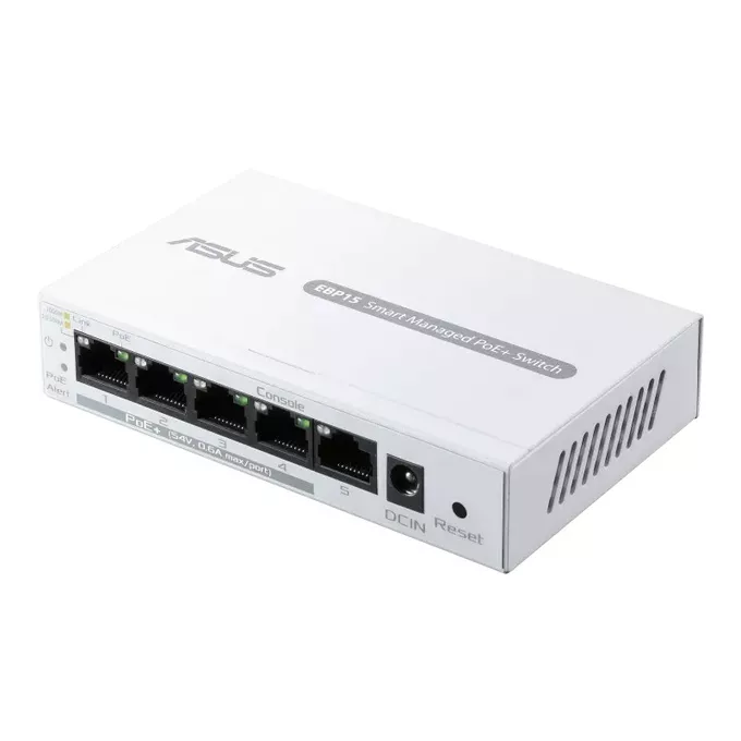 Asus Przełącznik Smart EBP15 5xGE (4xPoE+ 60W)