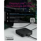 IcyBox Stacja dokująca IB-DK4090-C 12w1, 3x HDMI,LAN,USB, PD do 100W