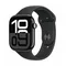 Apple Watch Series 10 GPS + Cellular, koperta 46 mm z aluminium w kolorze onyksu z paskiem sportowym w kolorze czarnym - rozmiar M/L