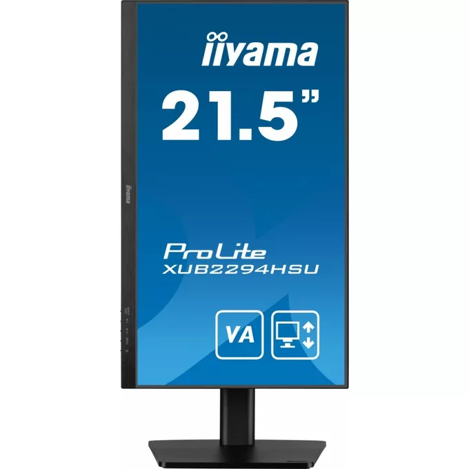 IIYAMA Monitor 21.5 cali XUB2293HSU-B7 IPS, 100Hz, Pivot, HAS(150mm), 300cd