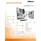 ASRock Płyta główna Z890 STEEL LEGEND WIFI ATX