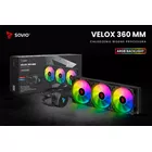 Savio Chłodzenie wodne CPU ARGB VELOX 360mm