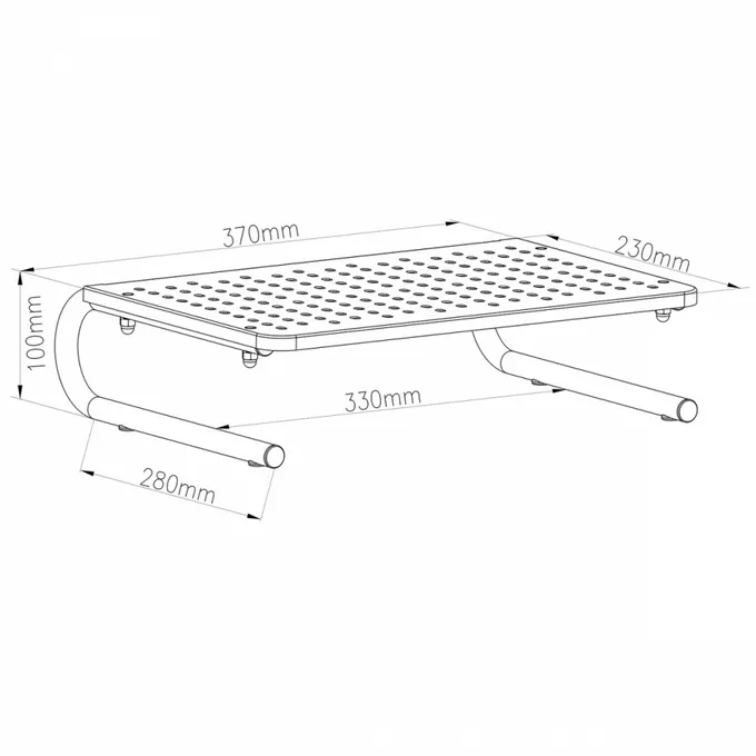 Maclean Podstawka pod monitor laptop 13-32 cale MC-948