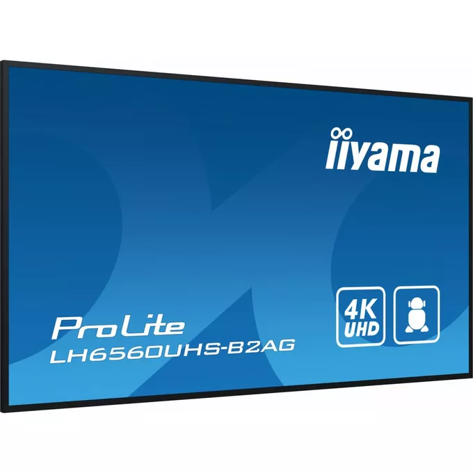 IIYAMA Monitor wielkoformatowy 65 cali LH6560UHS-B2A 24/7,500cd,4K,VA,Wifi