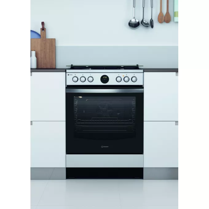 Indesit Kuchnia gazowo-elektryczna IS67G8CHXE