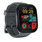 Kumi Smartwatch U6 1.96 cala 300 mAh Czarny