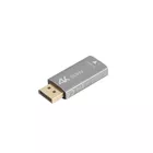 Lanberg Adapter Displayport(M)- HDMI(F)4K srebrny