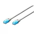 Digitus Patch cord U/UTP kat.5e PVC 1m Biały