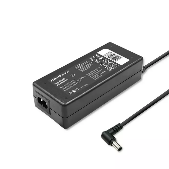 Qoltec Zasilacz do Toshiba 65W | 19V | 3.42A | 5.5*2.5