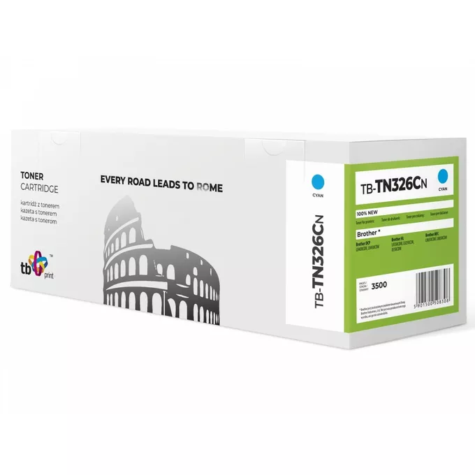 TB Print Toner do Brother TN326C CY 100% nowy TB-TN326CN