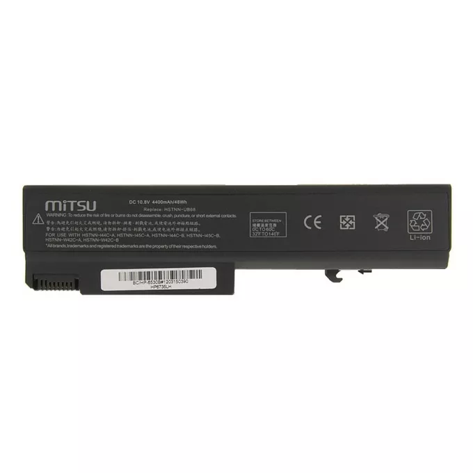 Mitsu Bateria do HP 6530b, 6735b, 6930p 4400 mAh (48 Wh) 10.8 - 11.1 Volt