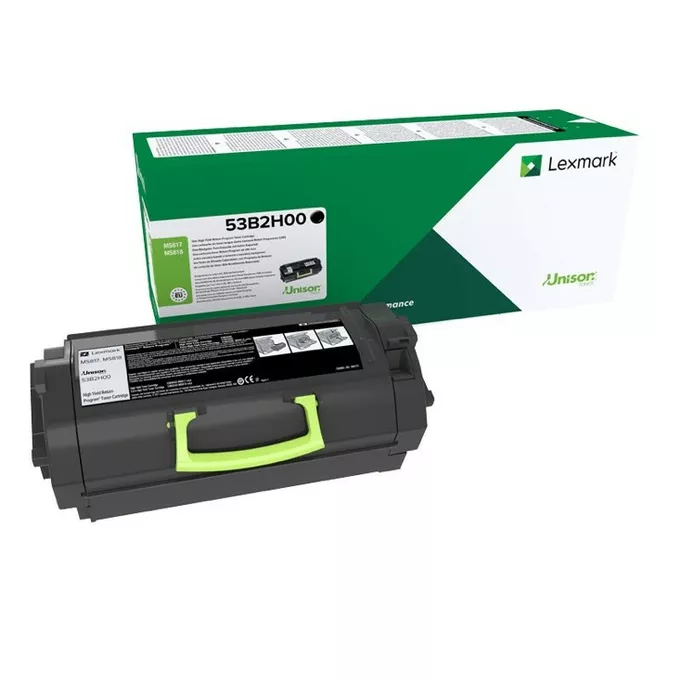 Lexmark Toner MS817/8dn 25K BK return 53B2H00