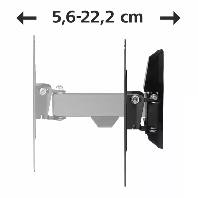 Hama UCHWYT LCD/LED, VESA 200X200, FULLMOTION, 1 RAMIĘ