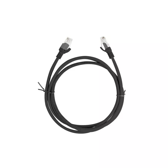 Lanberg PATCHCORD KAT.6 1.5M CZARNY FLUKE PASSED LANBERG