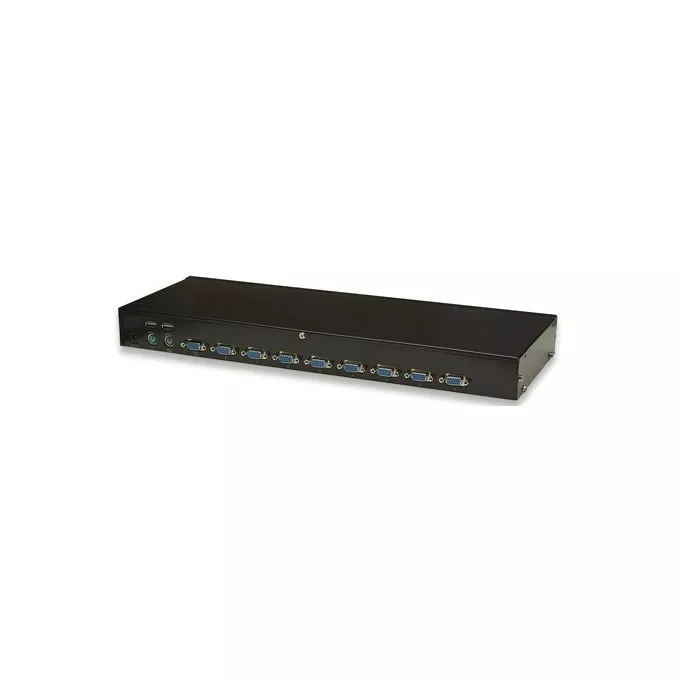 Intellinet Przełącznik KVM 8-portowy USB/PS2 z OSD, rackowy